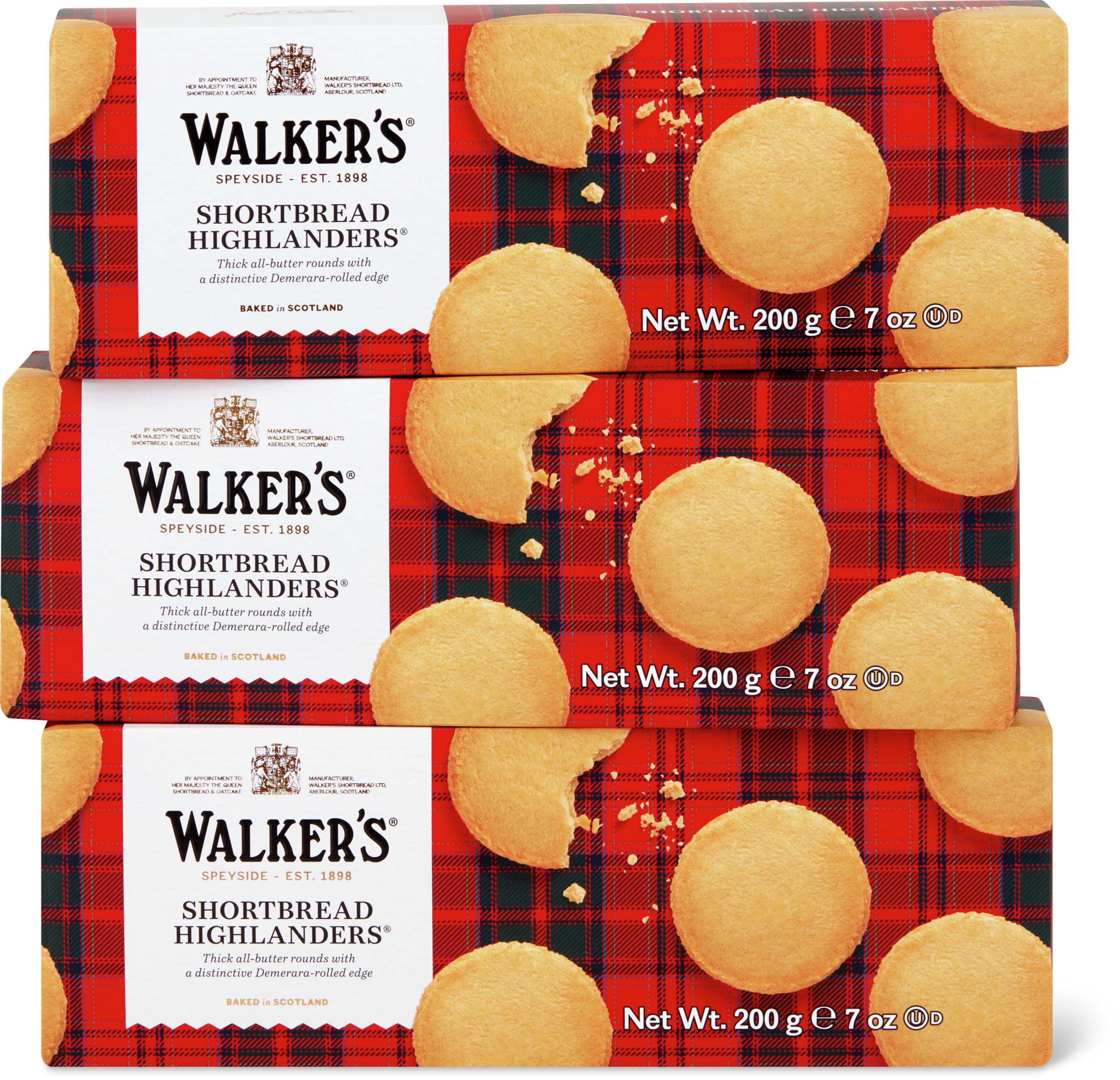 Walkers Shortbread Highlanders 2x200g